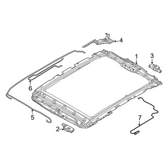 BMW OE - Roof - Sunroof (With Theatre Screen)