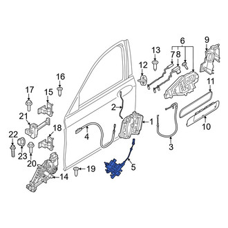 BMW OE - Front Left Door Lock Actuator Motor