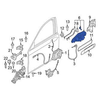 BMW OE - Front Left Outer Exterior Door Handle