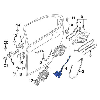BMW OE - Front Right Door Lock Actuator Motor