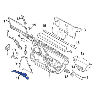 BMW OE - Rear Left Inner Interior Door Handle