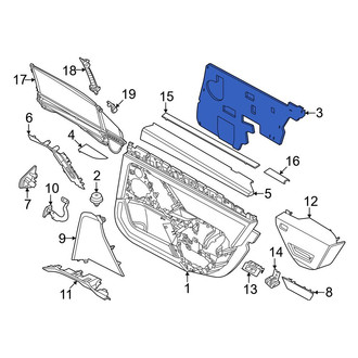BMW OE - Rear Left Sound Absorber