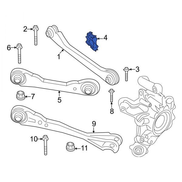 Lateral Arm Bracket