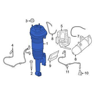 BMW OE - Rear Left Suspension Shock Absorber