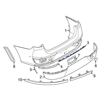BMW OE - Rear Bumper Guard