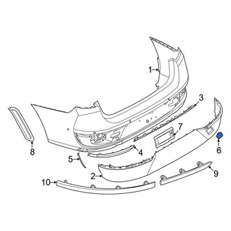 BMW OE - Rear Tow Eye Cap