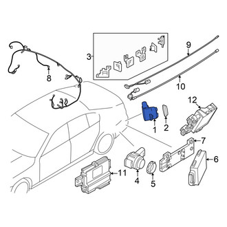 BMW OE - Rear Outer Parking Aid Sensor