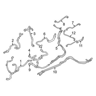 BMW OE - Cooling - Coolant Lines (48 Volt, Battery), (3.0L)