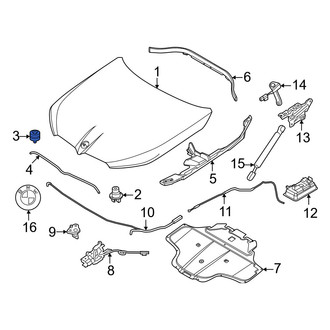 BMW OE - Hood Stop Buffer