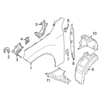 2025 BMW X3 Front & Rear Fenders - Patch Panels, Extensions | CARiD