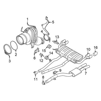 BMW OE - Exhaust System (3.0L)