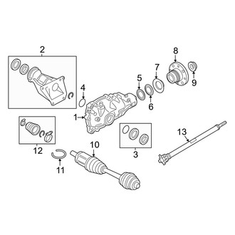 BMW OE - Front Suspension - Carrier & Front Axles