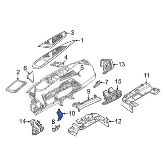 BMW OE - Left Instrument Panel Molding