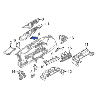 BMW OE - Speaker Cover Bracket
