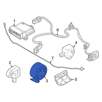 BMW OE - Center Air Bag Impact Sensor