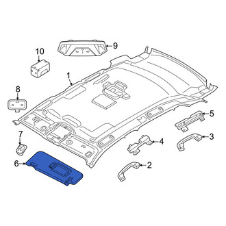 BMW OE - Front Right Sun Visor