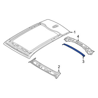 BMW OE - Roof Bow