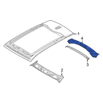 BMW OE - Rear Roof Header Panel