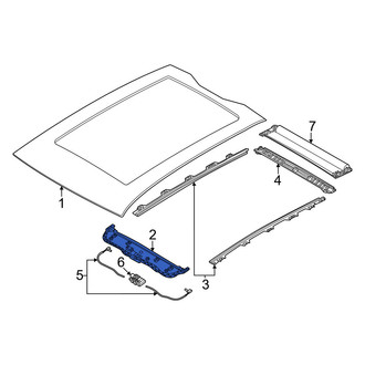 BMW OE - Front Sunroof Frame