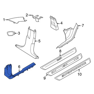 BMW OE - Front Left Door Sill Plate
