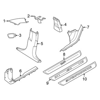BMW OE - Pillars, Rocker & Floor - Interior Trim