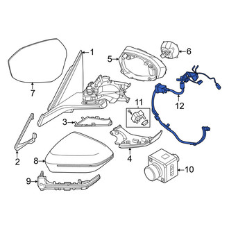 BMW OE - Door Mirror Wiring Harness