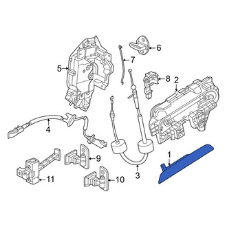 BMW OE - Front Right Outer Exterior Door Handle