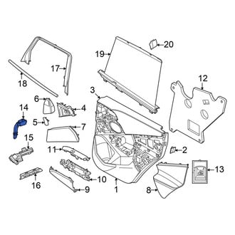 BMW OE - Rear Left Lower Courtesy Light