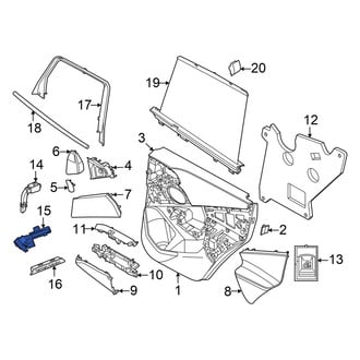 BMW OE - Rear Left Upper Courtesy Light