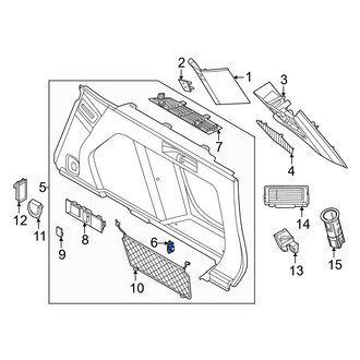 BMW OE - Quarter Panel Trim Cap