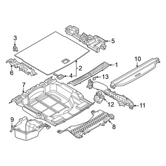BMW OE - Rear Body & Floor - Interior Trim