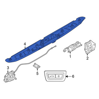 BMW OE - Rear Liftgate Trim