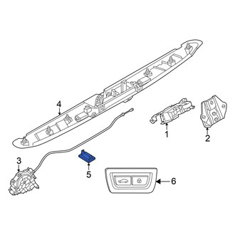BMW OE - Liftgate Trim Cap