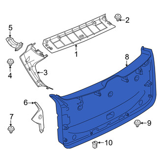 BMW OE - Rear Lower Liftgate Trim