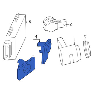 BMW OE - Rear Parking Aid Sensor Bracket