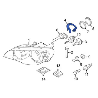 BMW OE - Headlight Bulb Clip
