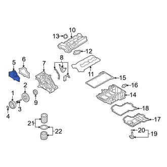 BMW OE - Upper Engine Timing Cover