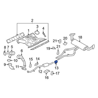 BMW OE - Exhaust Clamp