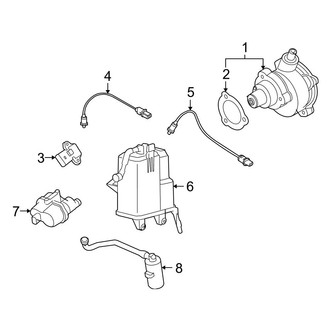 BMW OE - Emission System - Emission Components (3.0L Gas)