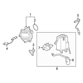 BMW OE - Emission System - Emission Components (4.4L)