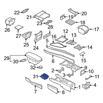 BMW OE - Infotainment Display Control Switch