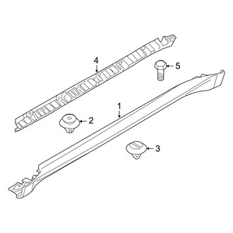BMW OE - Pillars, Rocker & Floor - Exterior Trim (M)