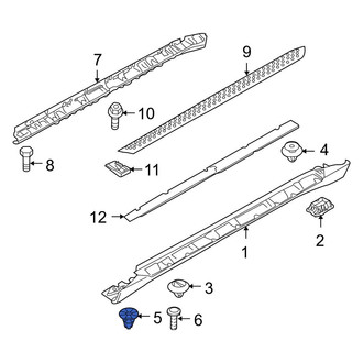 BMW OE - Rocker Panel Molding Clip