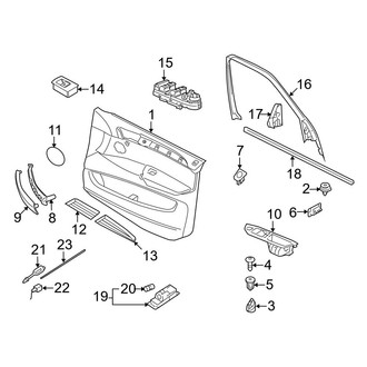 BMW OE - Front Door - Interior Trim
