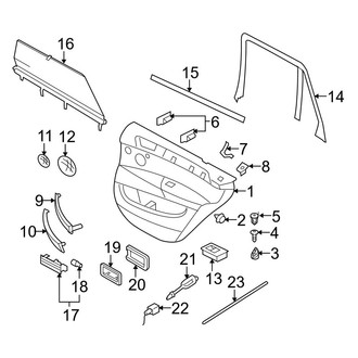 BMW OE - Rear Door - Interior Trim