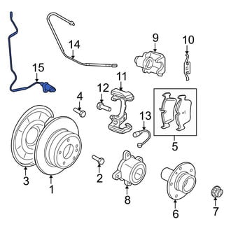 BMW OE - Rear ABS Wheel Speed Sensor