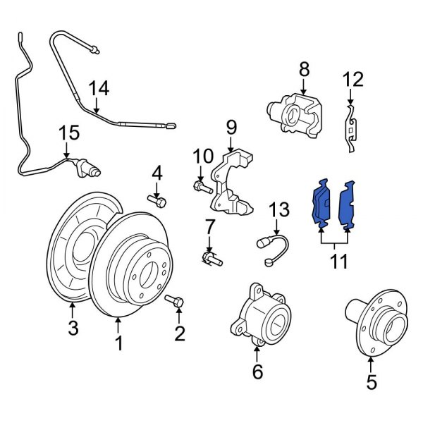 Disc Brake Pad Set