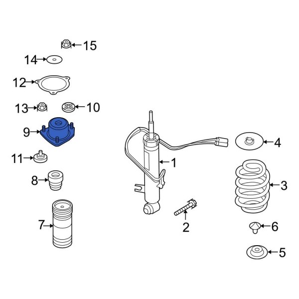 Suspension Shock Absorber Mount