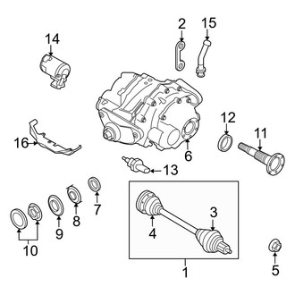 BMW OE - Rear Suspension - Axle & Differential (xDrive35i / xDrive50i)