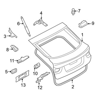 BMW OE - Lift Gate - Gate & Hardware (Gas)
